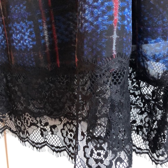 Bobeau plaid mini dress - Picture 2 of 4